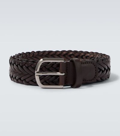 Giorgio Armani Giorgio Armani Braided leather belt