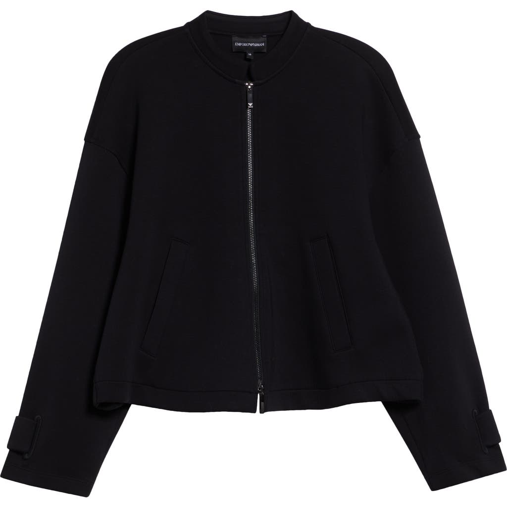 Giorgio Armani Giorgio Armani Jersey Bomber Jacket