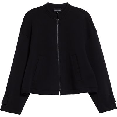 Giorgio Armani Giorgio Armani Jersey Bomber Jacket
