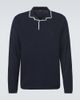 Giorgio Armani Giorgio Armani Linen and silk polo sweater - 1