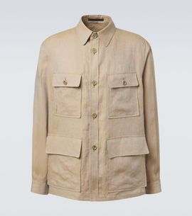 Giorgio Armani Giorgio Armani Linen overshirt