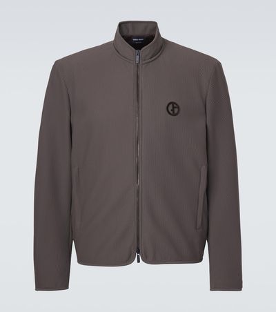 Giorgio Armani Giorgio Armani Logo blouson jacket