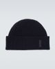Giorgio Armani Giorgio Armani Ribbed-knit cashmere beanie - 1