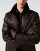 Giorgio Armani Giorgio Armani Shearling-lined leather jacket - 6