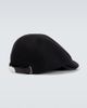 Giorgio Armani Giorgio Armani Wool and cashmere-blend flat cap - 4