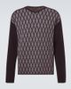 Giorgio Armani Giorgio Armani Wool and cashmere jacquard sweater - 1
