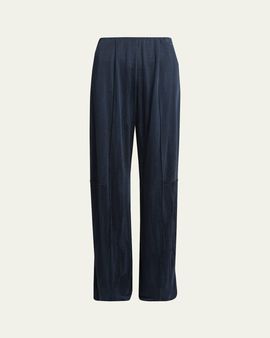 Giorgio Armani Jacquard Jersey Straight-Leg Trousers