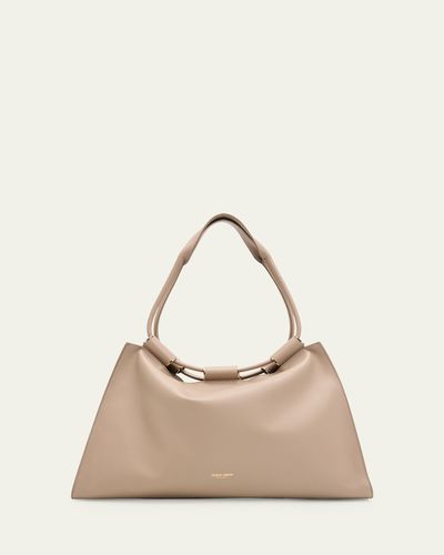 Giorgio Armani Lamb Leather Shopper Shoulder Bag