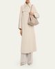 Giorgio Armani Lamb Leather Shopper Shoulder Bag - 5