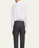 Giorgio Armani Men's Classic Solid Linen Sport Shirt - 3