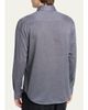 Giorgio Armani Men's Cotton Micro-Geometric Sport Shirt - 3