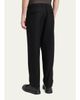 Giorgio Armani Men's Drawstring Stretch Cashmere Pants - 3