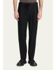 Giorgio Armani Men's Drawstring Stretch Cashmere Pants - 4
