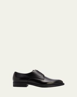 Giorgio Armani Men's Formal Leather Derby Shoes