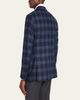 Giorgio Armani Men's Glen Plaid Single-Breasted Sport Coat - 3