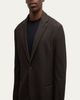 Giorgio Armani Men's Nylon Rice Stitch Two-Button Blazer - 5