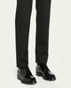 Giorgio Armani Men's Patent Leather Derby Shoes - 2
