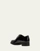 Giorgio Armani Men's Patent Leather Derby Shoes - 4