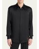 Giorgio Armani Men's Printed Silk Button-Front Shirt - 4