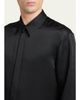Giorgio Armani Men's Printed Silk Button-Front Shirt - 5