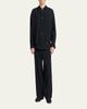 Giorgio Armani Men's Seersucker Full-Zip Bomber Jacket - 2