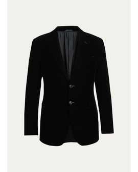 Giorgio Armani Men's Seersucker Single-Breasted Sport Coat