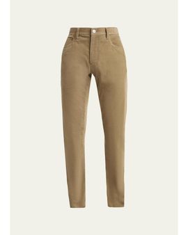 Giorgio Armani Men's Slim-Fit Corduroy Pants