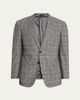 Giorgio Armani Men's Soft Glen Plaid Single-Breasted Sport Coat - 1