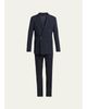 Giorgio Armani Men's Soho-Fit Wool Double-Breasted Sport Coat - 1