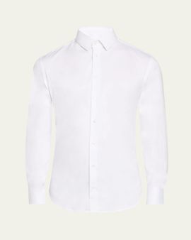 Giorgio Armani Men's Solid Sport Shirt