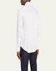 Giorgio Armani Men's Solid Tencel Sport Shirt - 3