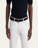 Giorgio Armani Men's Split Leather D-Ring Belt - 2