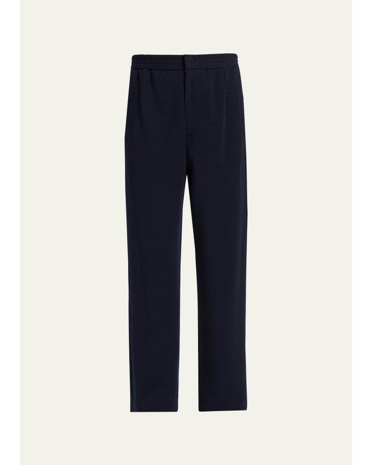 Giorgio Armani - Men's Straight-Leg Wool Trousers