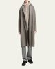Giorgio Armani Men's Stretch Wool-Cashmere Straight-Leg Trousers - 2