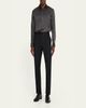 Giorgio Armani Men's Textured Silk Sport Shirt - 2