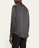 Giorgio Armani Men's Textured Silk Sport Shirt - 3