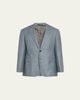 Giorgio Armani Men's Textured Wool-Blend Dinner Jacket - 1