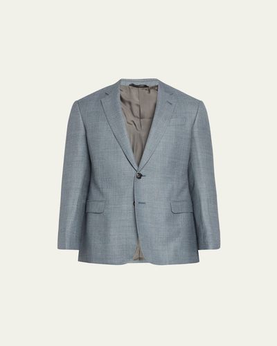 Giorgio Armani Men's Textured Wool-Blend Dinner Jacket
