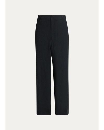 Giorgio Armani Men's Wool-Blend Slim-Fit Trousers