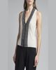 Giorgio Armani Metallic-Front Boucle Knit Tank Top - 4