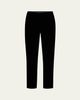 Giorgio Armani Mid-Rise Slim-Leg Velvet Trousers - 1