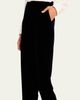Giorgio Armani Mid-Rise Slim-Leg Velvet Trousers - 5