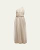 Giorgio Armani One-Shoulder Gown with Braided Detail - 1