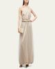 Giorgio Armani One-Shoulder Gown with Braided Detail - 4