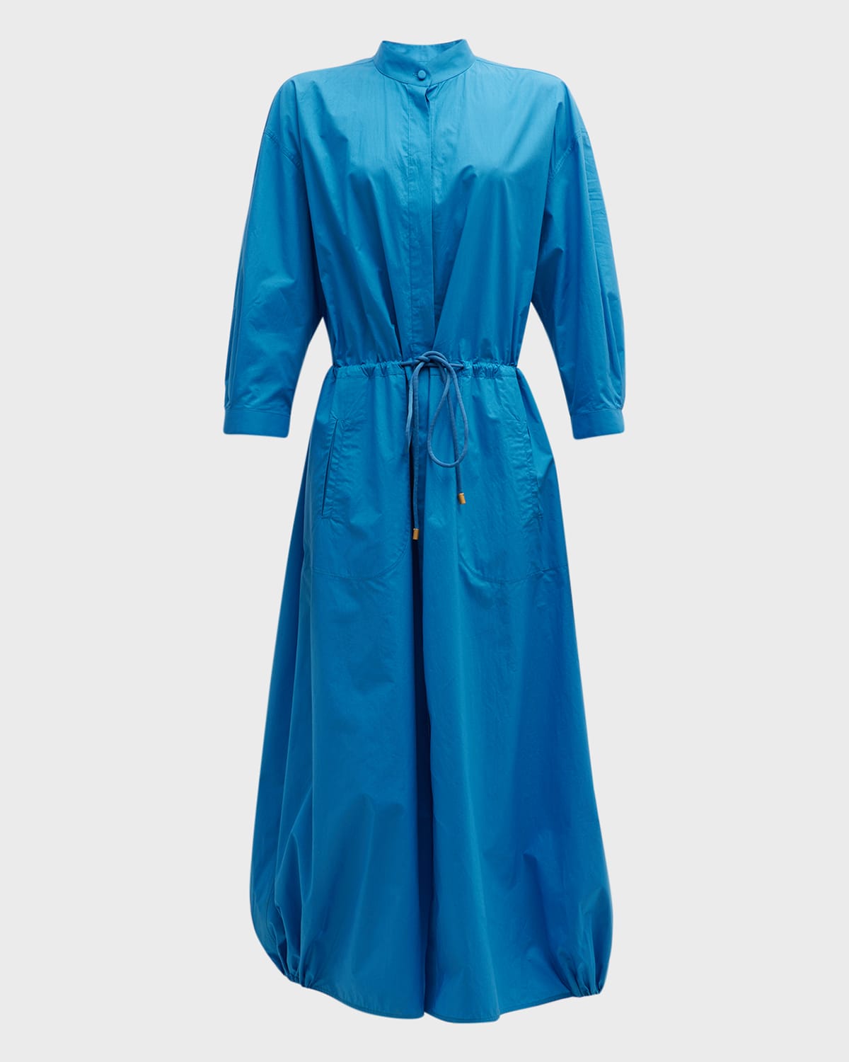 Giorgio Armani Poplin Dress w/ Drawcord Waist