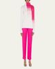 Giorgio Armani Ribbed Ombre Turtleneck Sweater - 2
