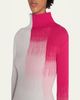 Giorgio Armani Ribbed Ombre Turtleneck Sweater - 5
