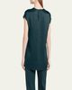 Giorgio Armani Short Sleeve Silk Blouse - 3