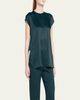 Giorgio Armani Short Sleeve Silk Blouse - 4