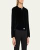Giorgio Armani Short Velvet Jacket - 4